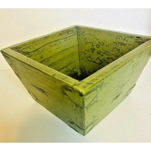 1 ANTIQUE Chinese Rice Measurer Dou or Carrier Baske